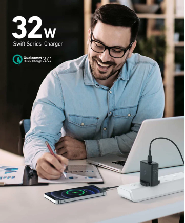 Aukey 32W Swift Series PD USB C Wall Charger