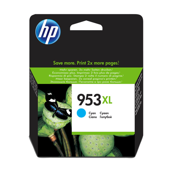 HP 953XL High Yield Original Ink Cartridge - Cyan
