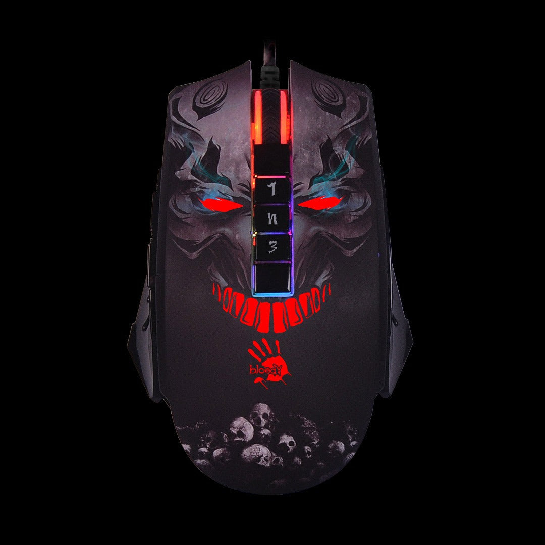 BLOODY RGB ANIMATION GAMING MOUSE - P85S