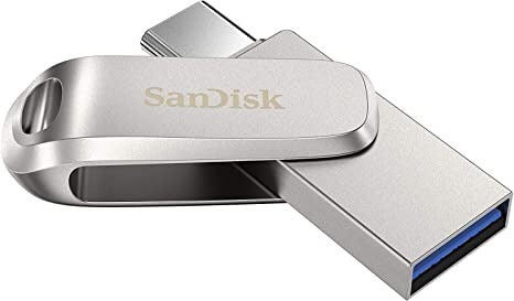 SanDisk 256GB Ultra Dual Drive Luxe USB Type-C - SDDDC4-256G-G46