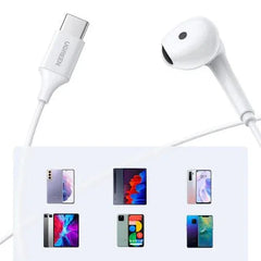 UGreen In-Ear Headphones With USB Type C Connector - White - GulfStore.com